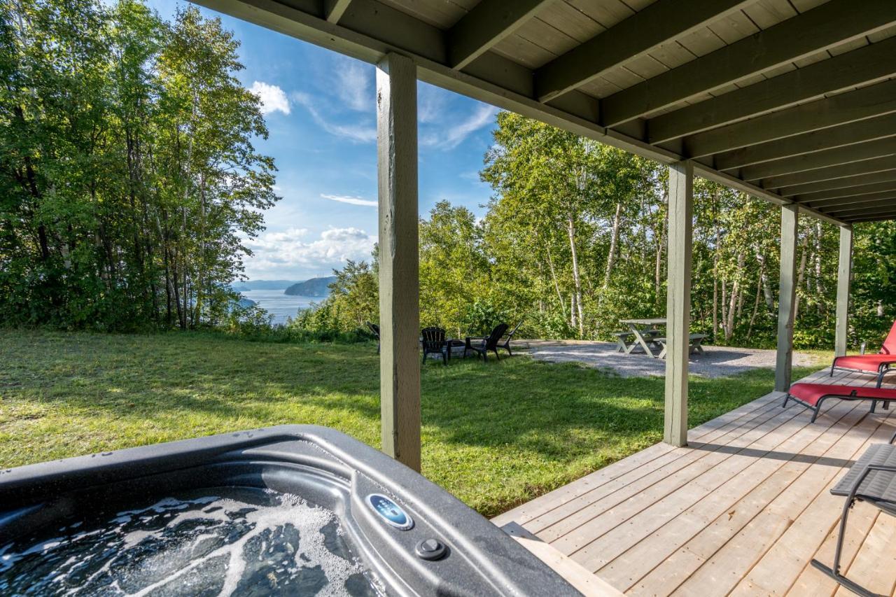 Montfjord - Chalets, Spa Et Vue - Chantafjord #2 Sacre-Coeur المظهر الخارجي الصورة
